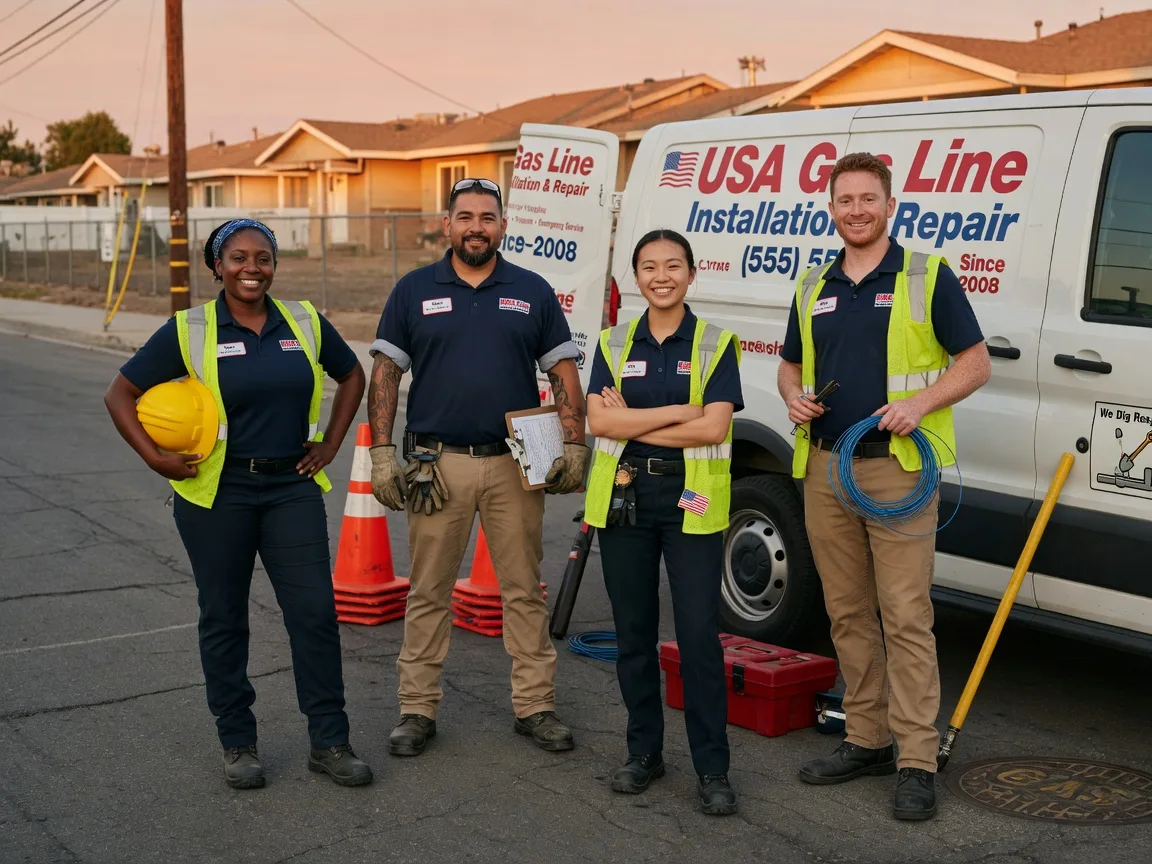 Gas Line Installation company in Buena, WA